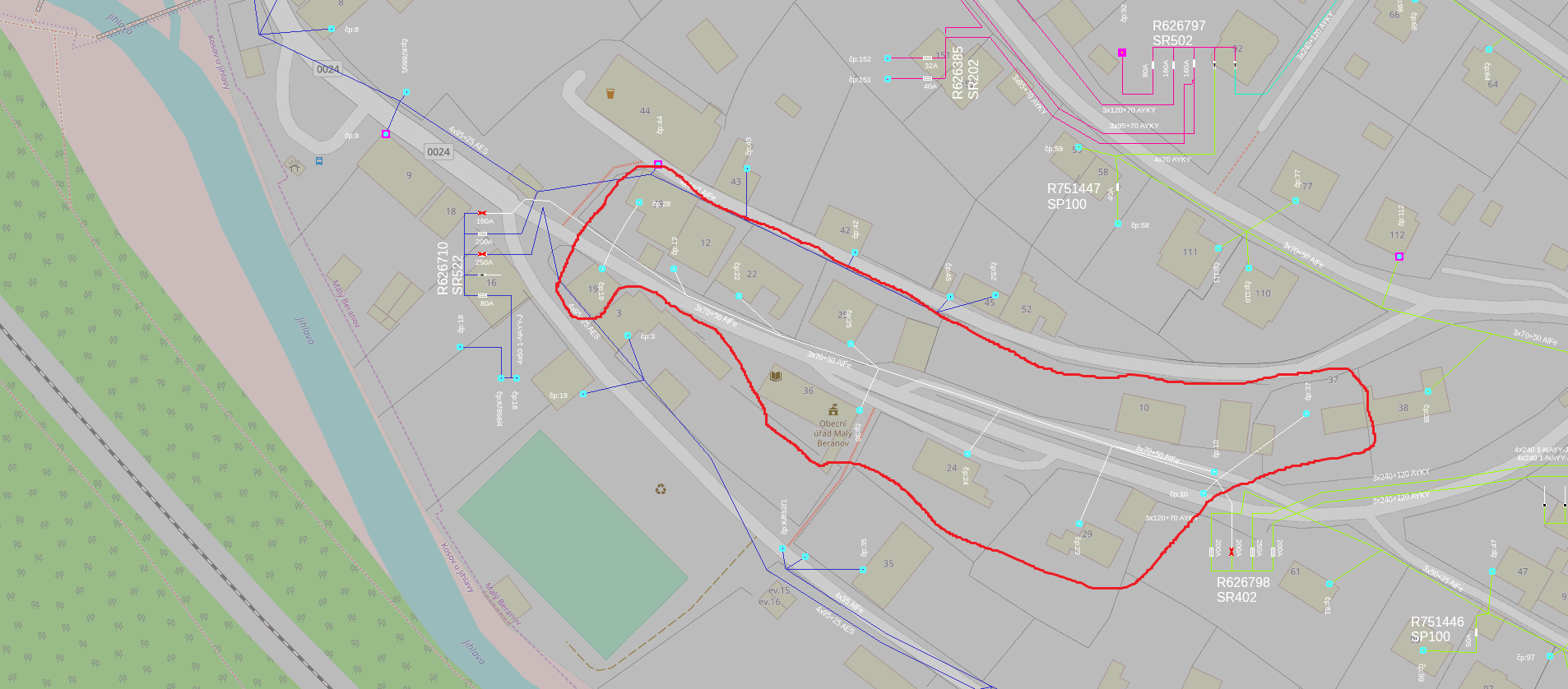 Oznámení o přerušení dodávky el.energie