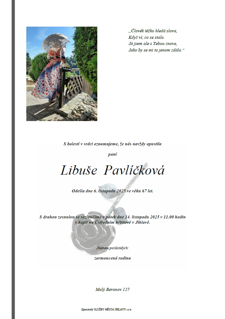 Libuše Pavlíčková